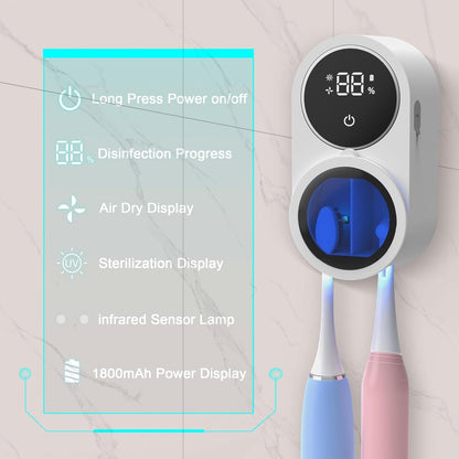 UV Toothbrush Sanitizer With Air Drying