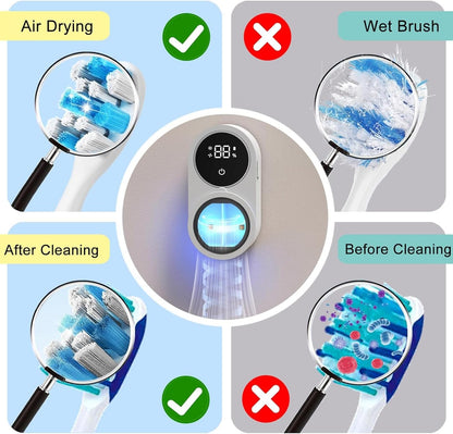 UV Toothbrush Sanitizer With Air Drying